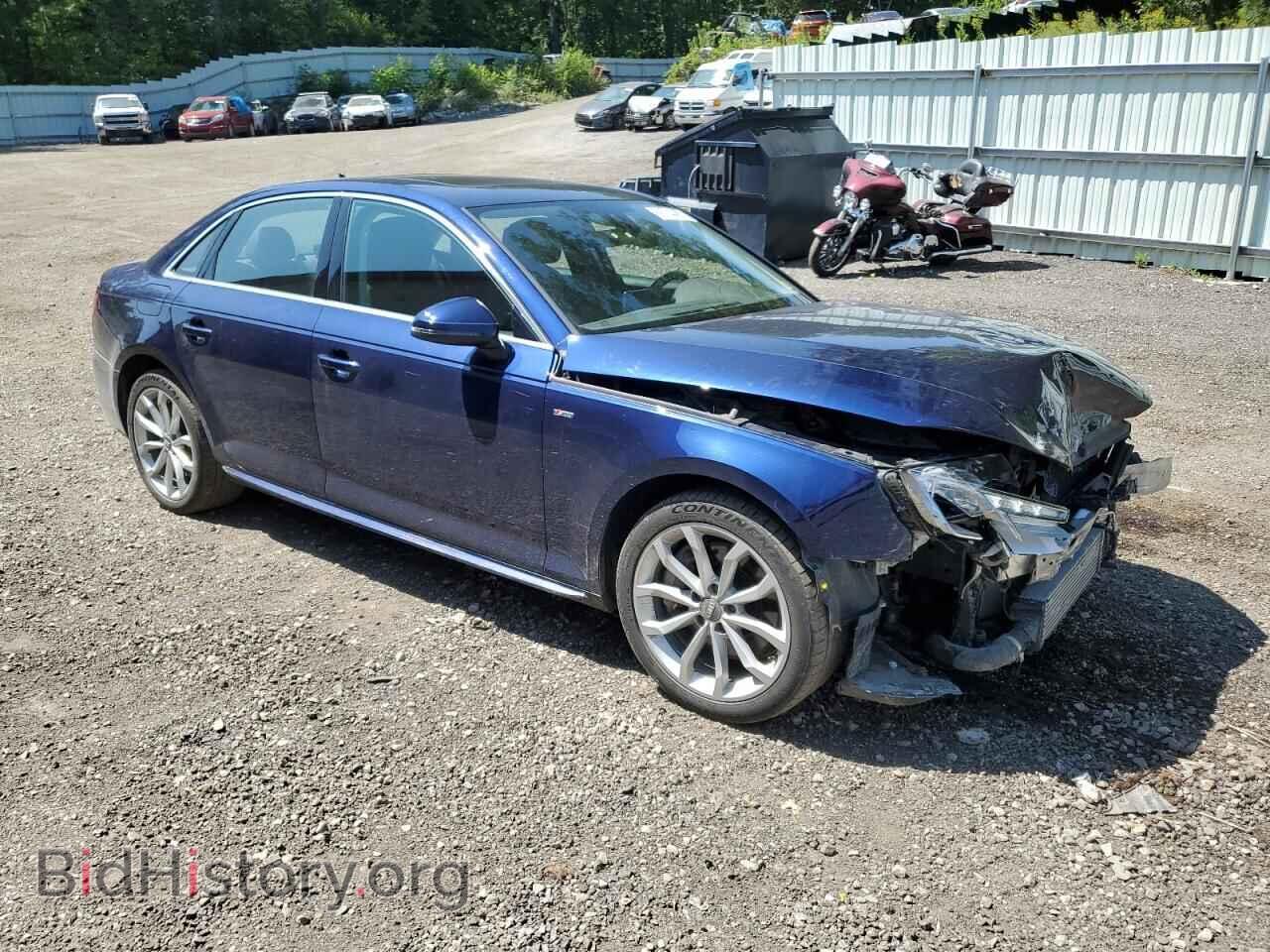 2019 AUDI A4 - VIN: WAUDNAF47KA003300 - Фото 4