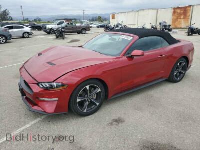 2020 Ford ALL MODELS Mustang, красный — VIN 1FATP8UH5L5171590, Copart