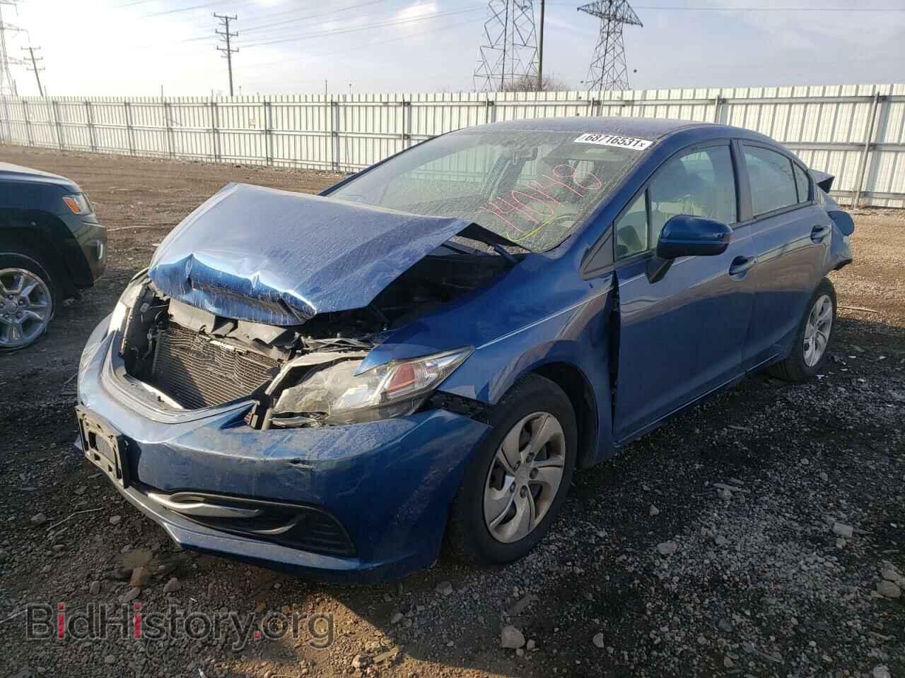 2014 HONDA CIVIC - VIN: 19XFB2F52EE026472 - Фото 2