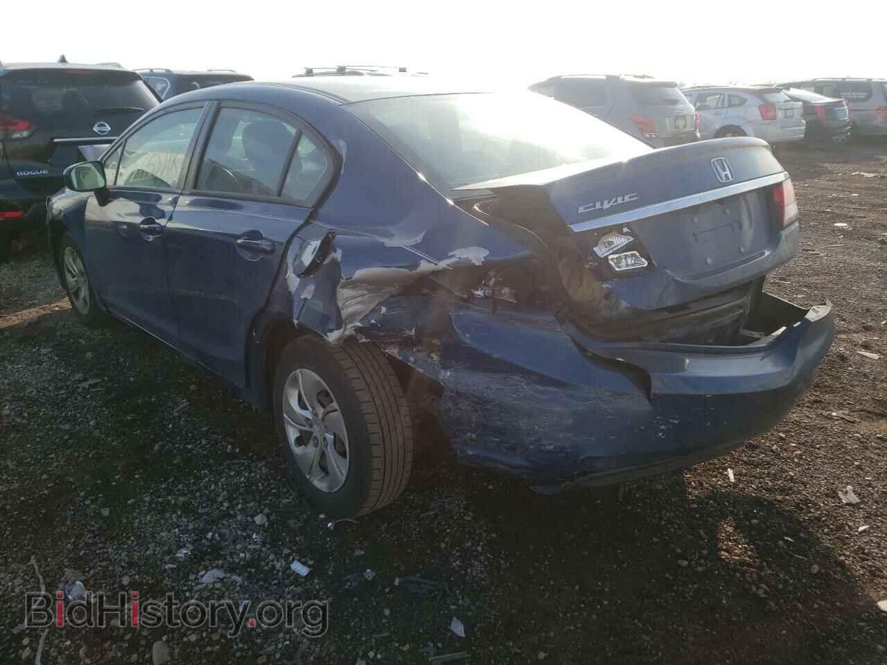2014 HONDA CIVIC - VIN: 19XFB2F52EE026472 - Фото 3