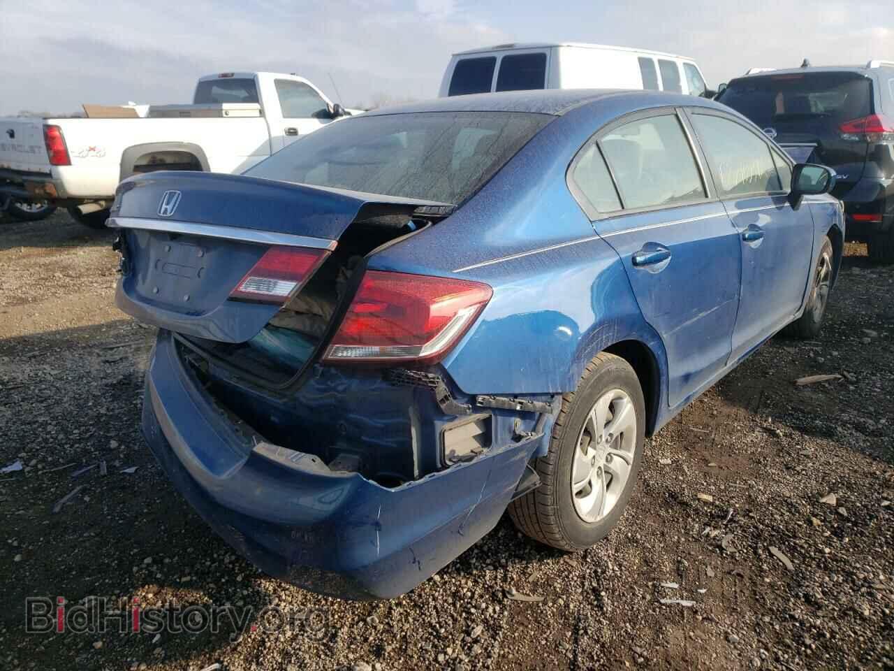 2014 HONDA CIVIC - VIN: 19XFB2F52EE026472 - Фото 4