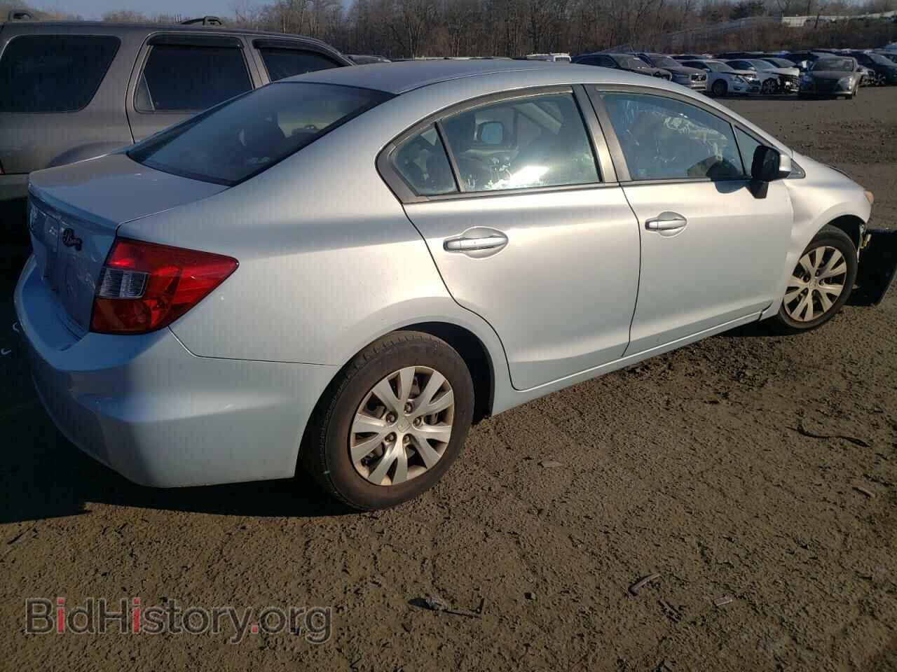 2012 HONDA CIVIC - VIN: 2HGFB2F54CH565971 - Фото 3