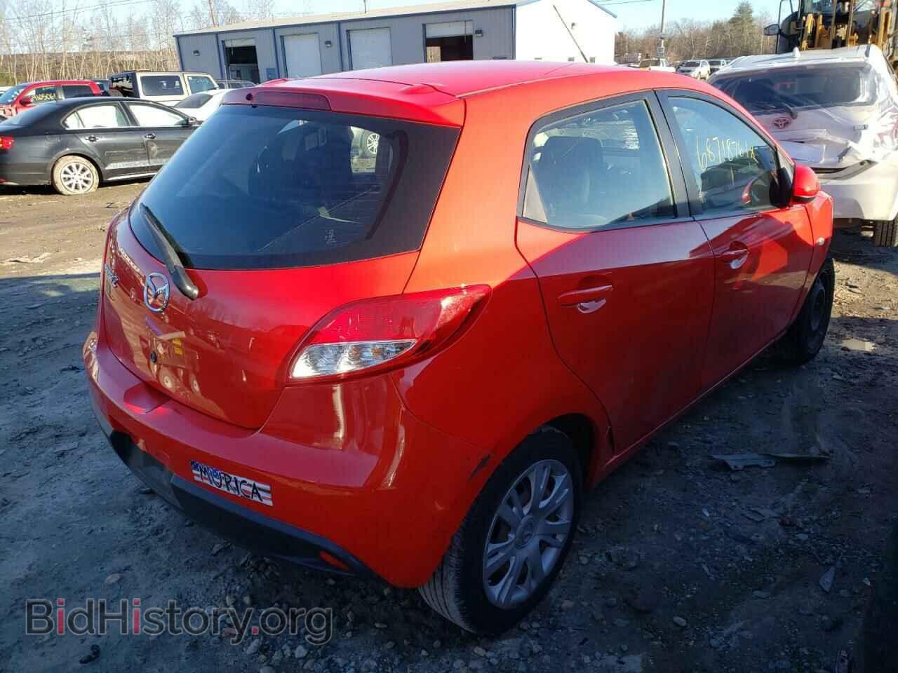 2013 MAZDA 2 - VIN: JM1DE1KZ5D0153838 - Фото 4