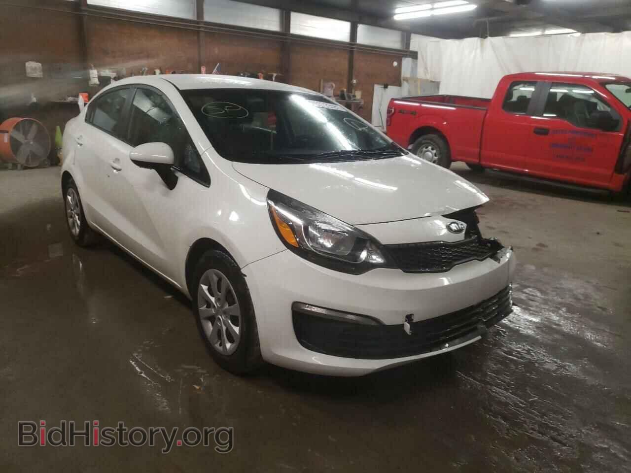Фотография KNADM4A32G6695334 - KIA RIO 2016