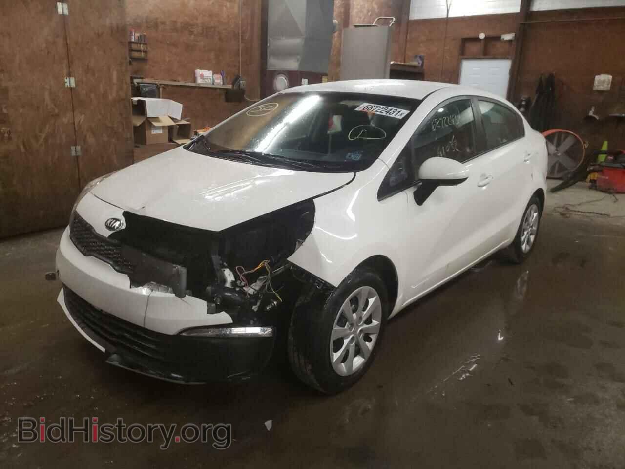 2016 KIA RIO - VIN: KNADM4A32G6695334 - Фото 2