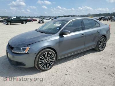 2012 Volkswagen JETTA SE, серый — VIN 3VWDX7AJ6CM390405, Copart