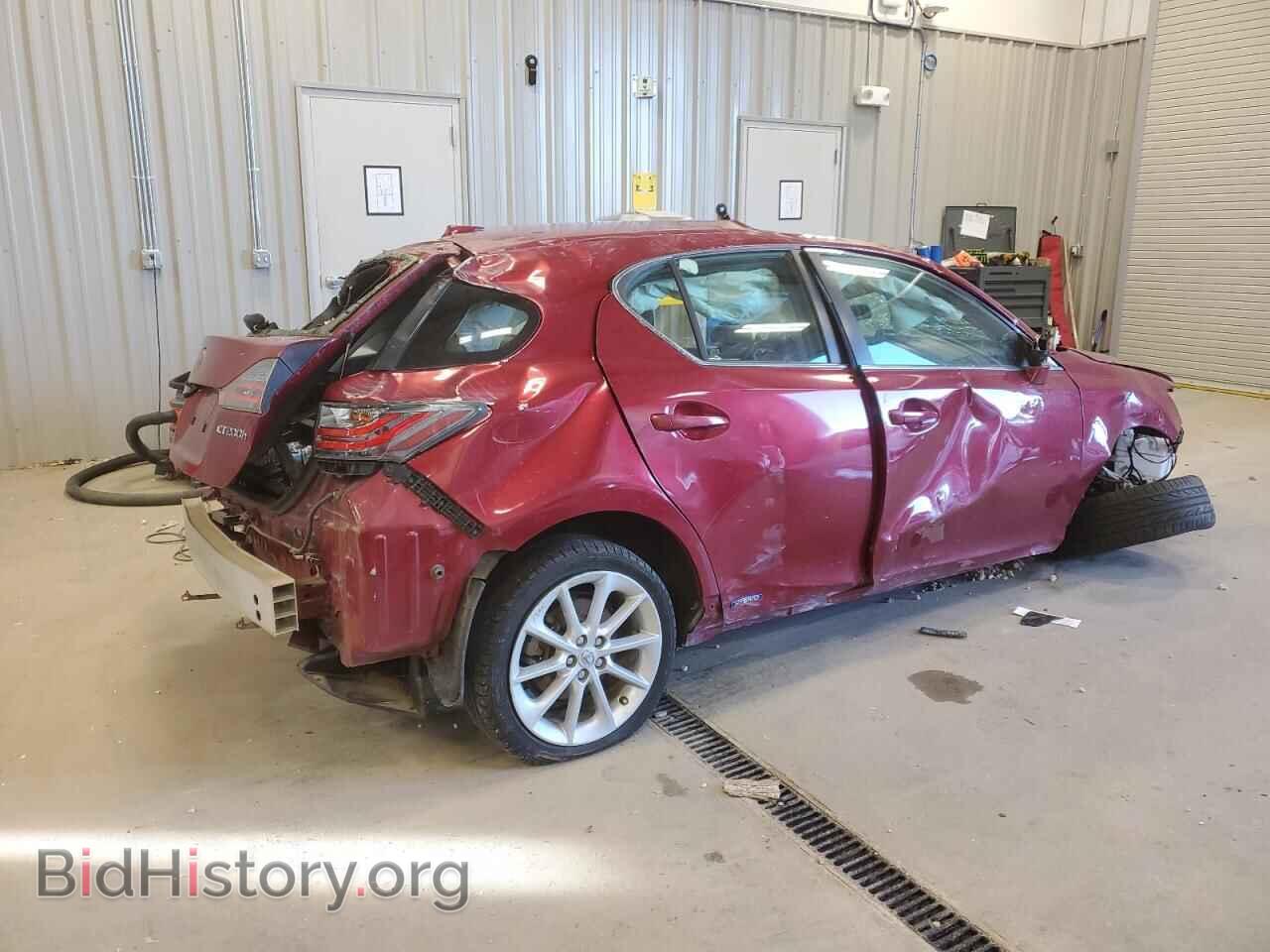 2012 LEXUS CT 200 - VIN: JTHKD5BH3C2105412 - Photo 3