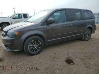 2015 Dodge CARAVAN R/T, gray — VIN 2C4RDGEG7FR591923, Copart