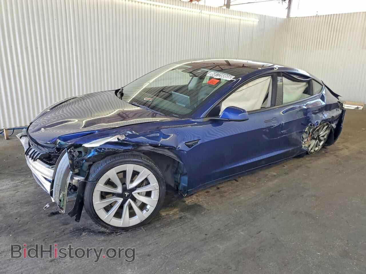 Photo 5YJ3E1EA2NF370462 - TESLA MODEL 3 2022