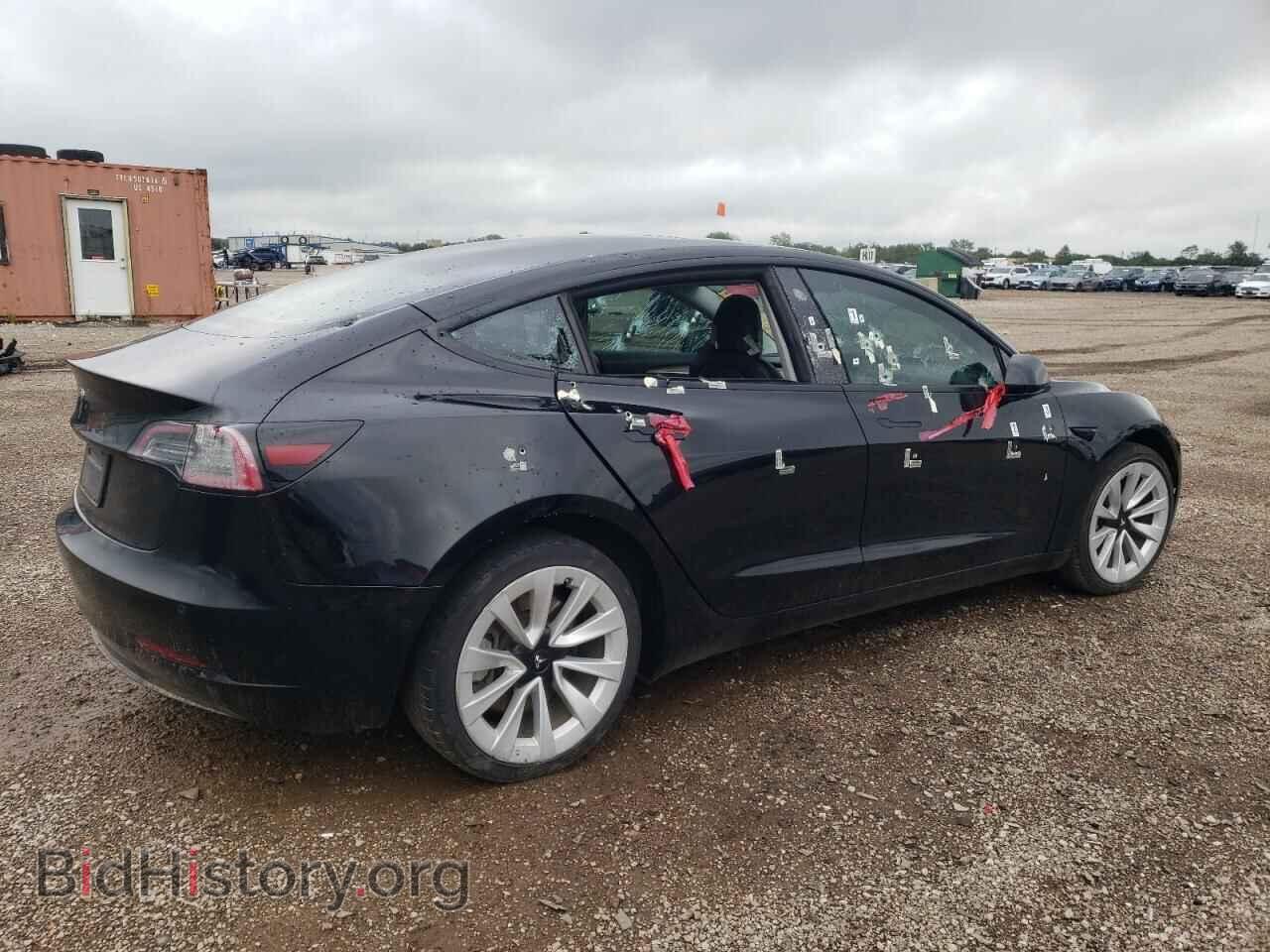 2022 TESLA MODEL 3 - VIN: 5YJ3E1EA9NF187088 - Фото 3