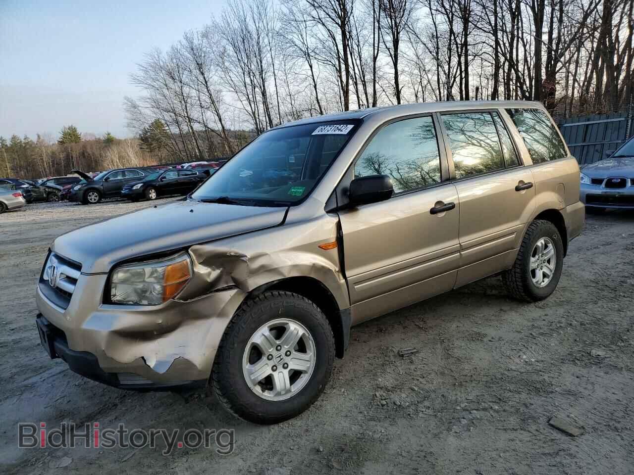 Photo 2HKYF18117H527790 - HONDA PILOT 2007