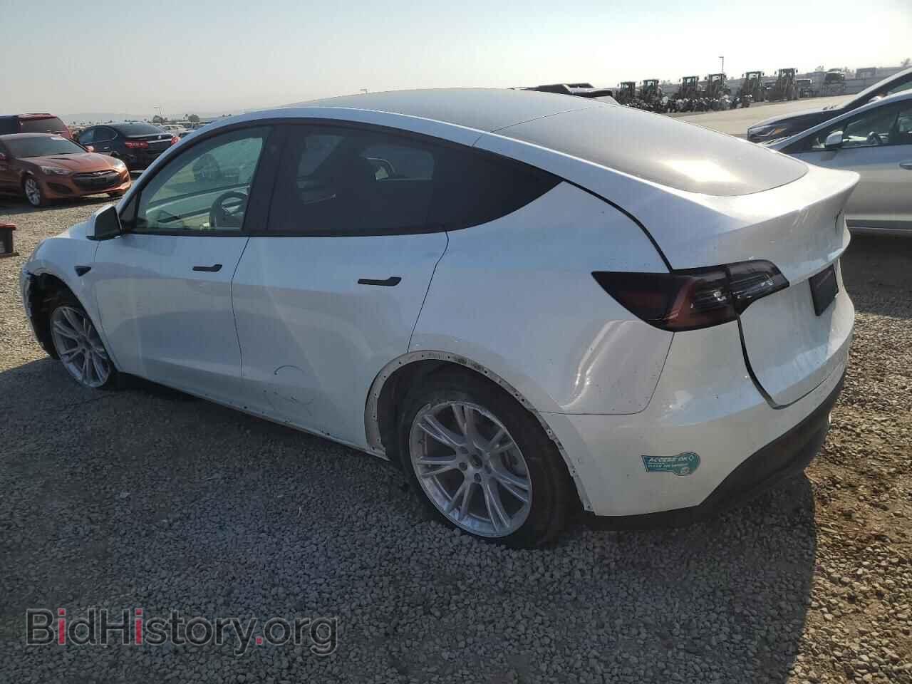 2021 TESLA MODEL Y - VIN: 5YJYGAEE8MF283845 - Фото 2