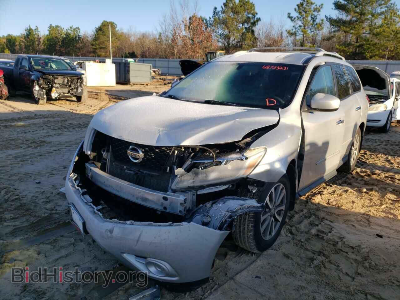 2014 NISSAN PATHFINDER - VIN: 5N1AR2MN0EC674629 - Фото 2