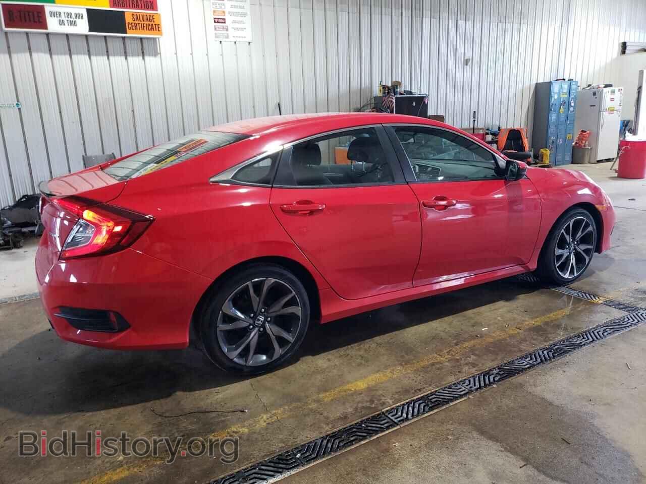 2019 HONDA CIVIC - VIN: 2HGFC2F86KH572247 - Фото 3