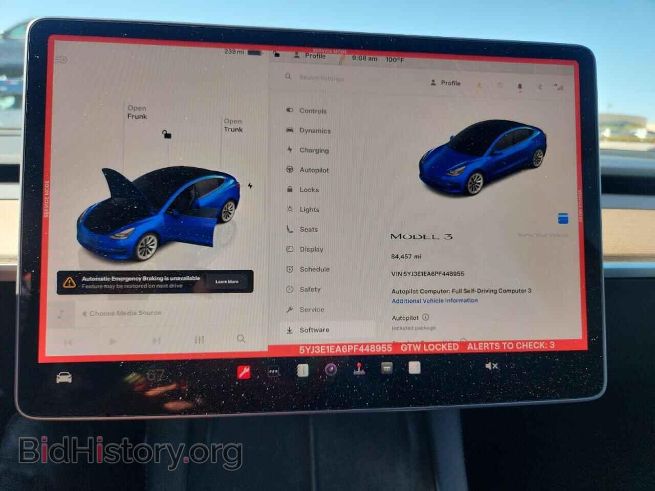 2023 TESLA MODEL 3 - VIN: 5YJ3E1EA6PF448955 - Photo 9