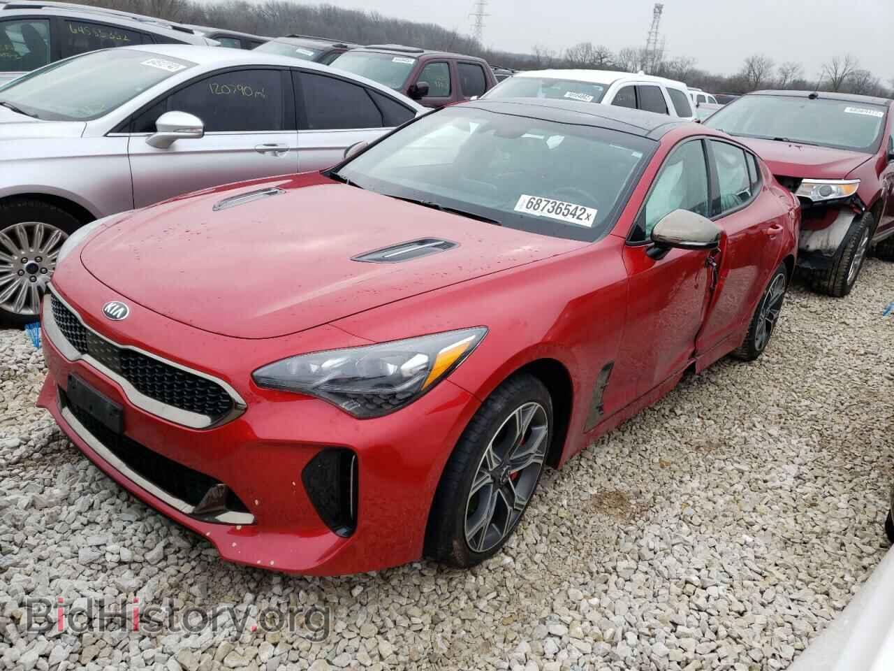 Фотография KNAE55LC4J6019107 - KIA STINGER 2018