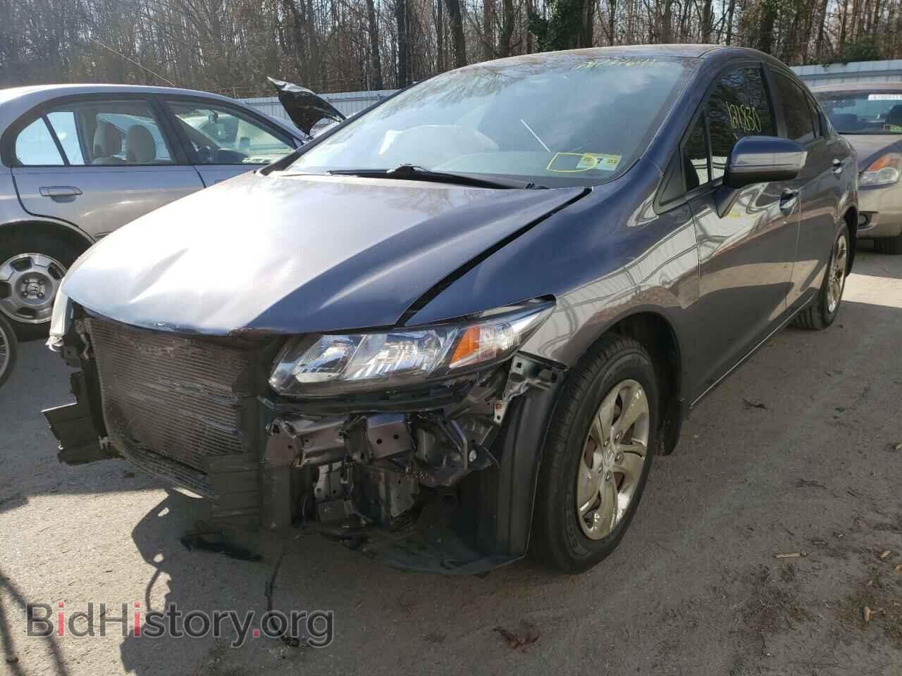 2014 HONDA CIVIC - VIN: 19XFB2F53EE247594 - Фото 2