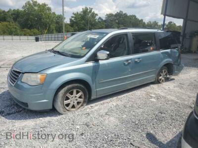 2008 Chrysler MINIVAN Touring, синий — VIN 2A8HR54P68R749540, Copart