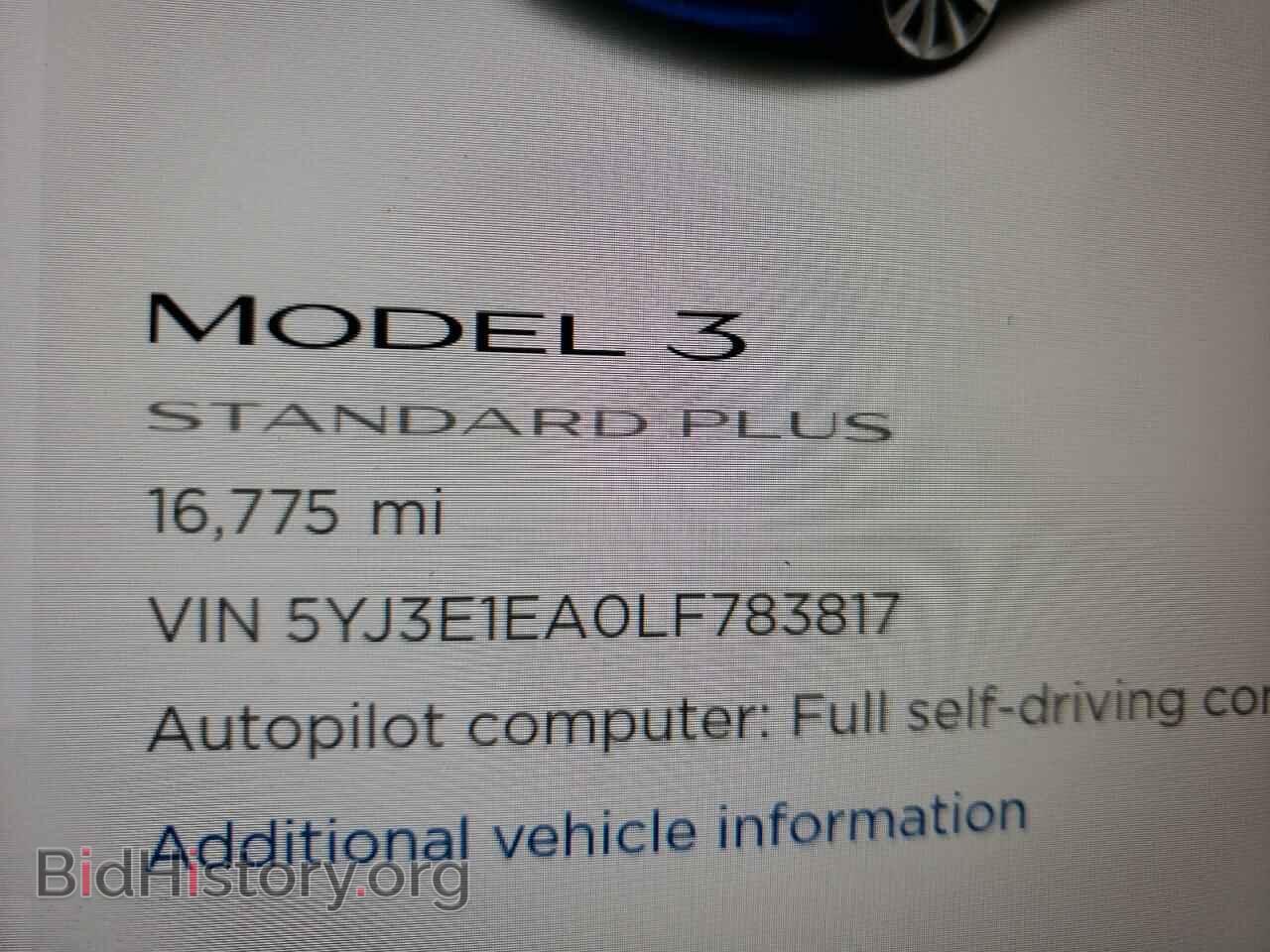 2020 TESLA MODEL 3 - VIN: 5YJ3E1EA0LF783817 - Photo 8
