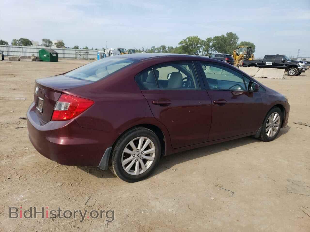 2012 HONDA CIVIC - VIN: 19XFB2F92CE050626 - Фото 3