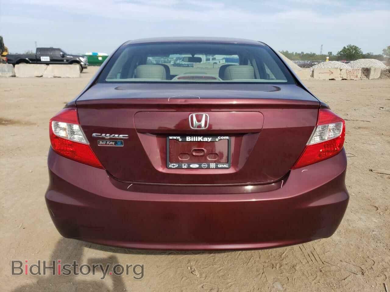 2012 HONDA CIVIC - VIN: 19XFB2F92CE050626 - Фото 6