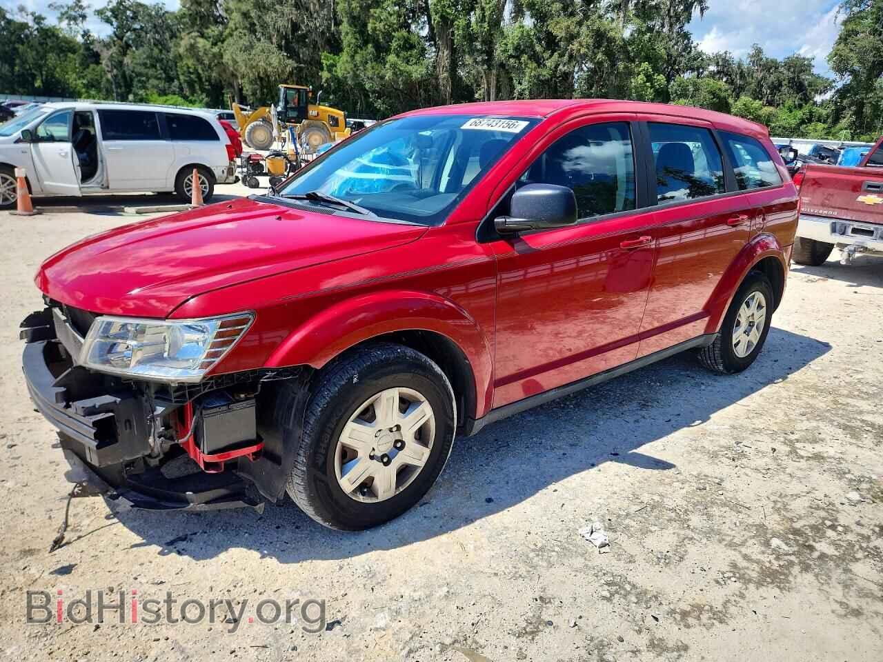 Фотография 3C4PDCAB5CT389598 - DODGE JOURNEY 2012
