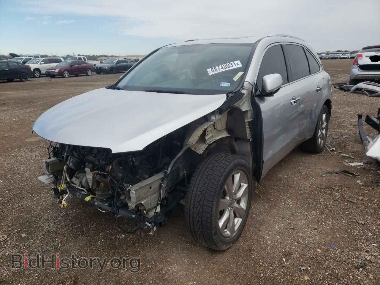 2014 ACURA MDX - VIN: 5FRYD4H85EB036945 - Фото 2