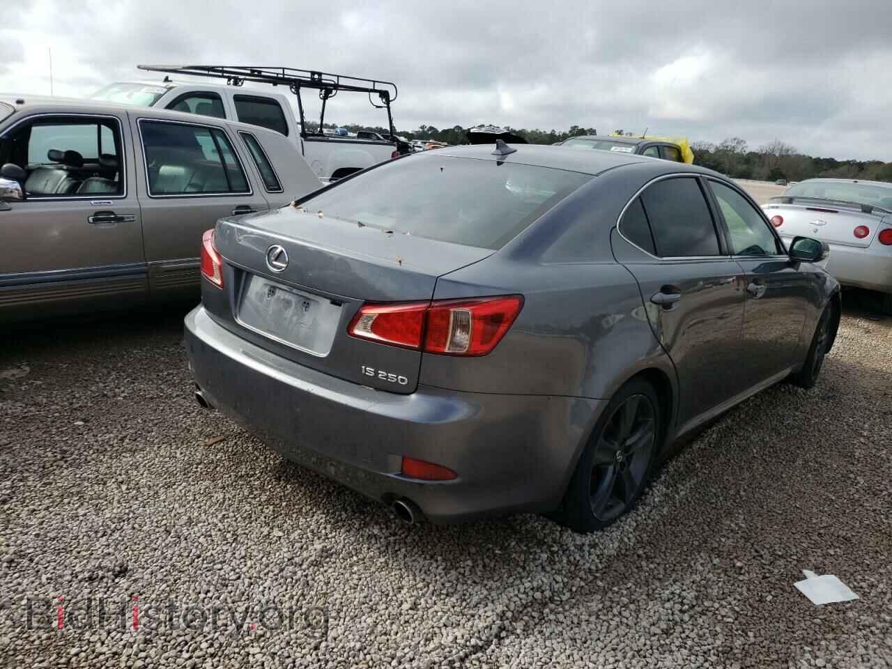 2012 LEXUS IS - VIN: JTHBF5C27C2102114 - Фото 4