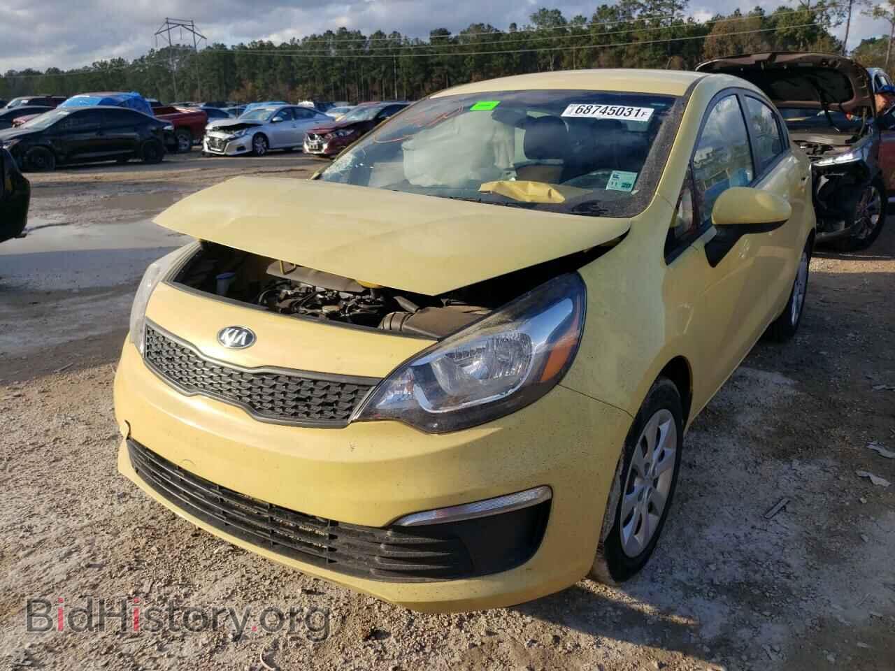 2016 KIA RIO - VIN: KNADM4A3XG6686672 - Фото 2
