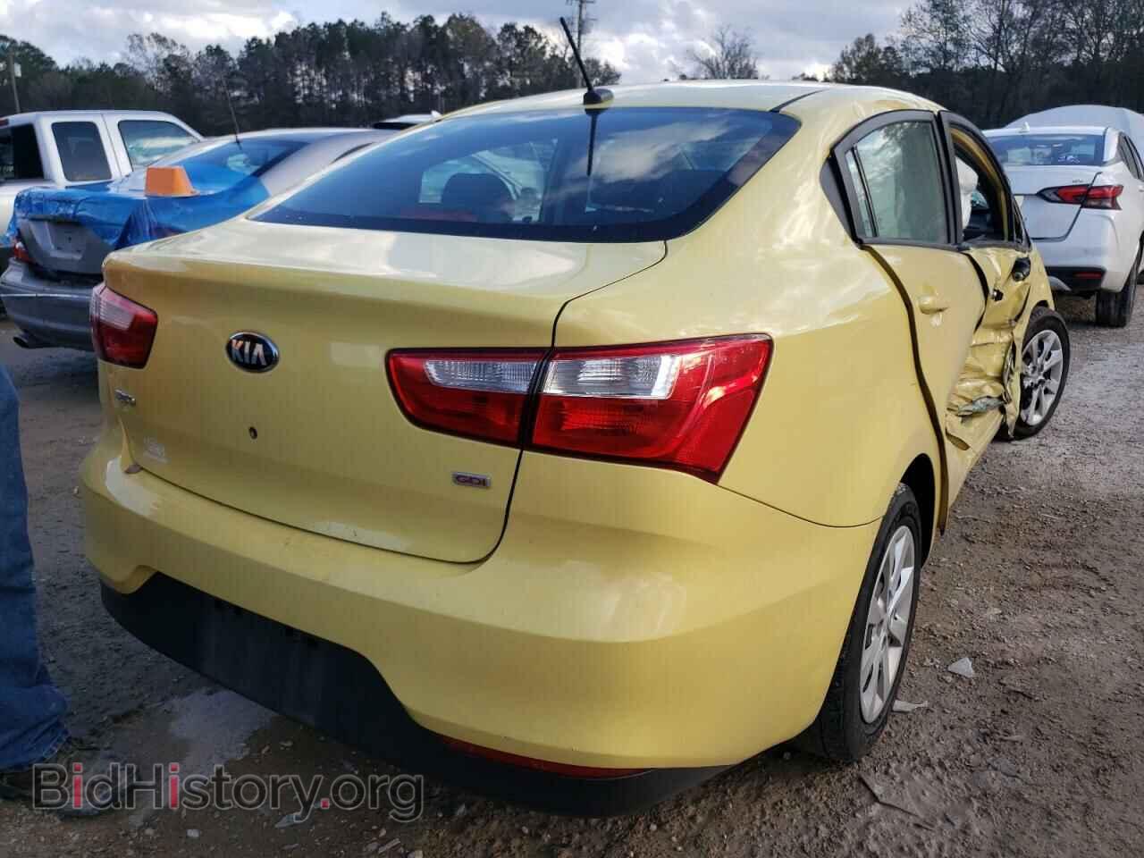 2016 KIA RIO - VIN: KNADM4A3XG6686672 - Фото 4