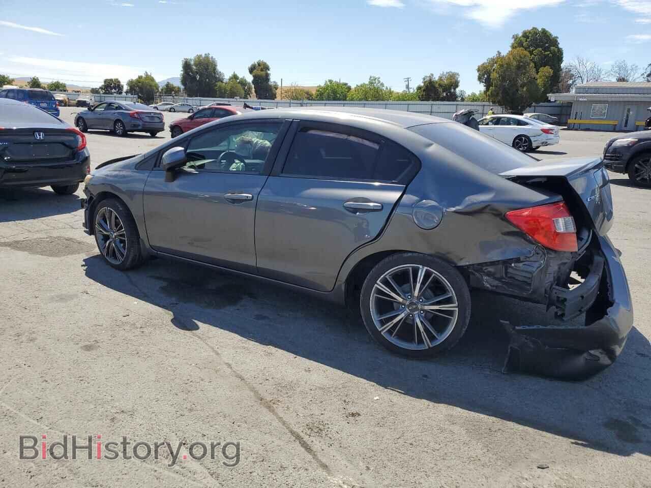 2012 HONDA CIVIC - VIN: 19XFB2F52CE370445 - Фото 2