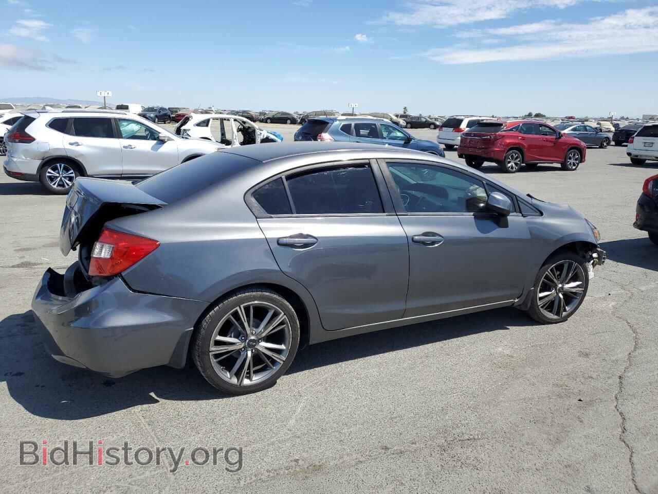 2012 HONDA CIVIC - VIN: 19XFB2F52CE370445 - Фото 3