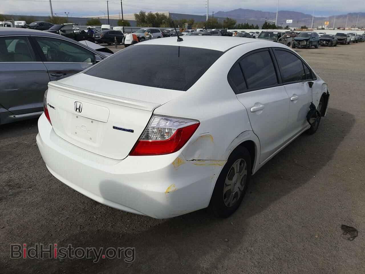 2012 HONDA CIVIC - VIN: JHMFB4F27CS005000 - Фото 4