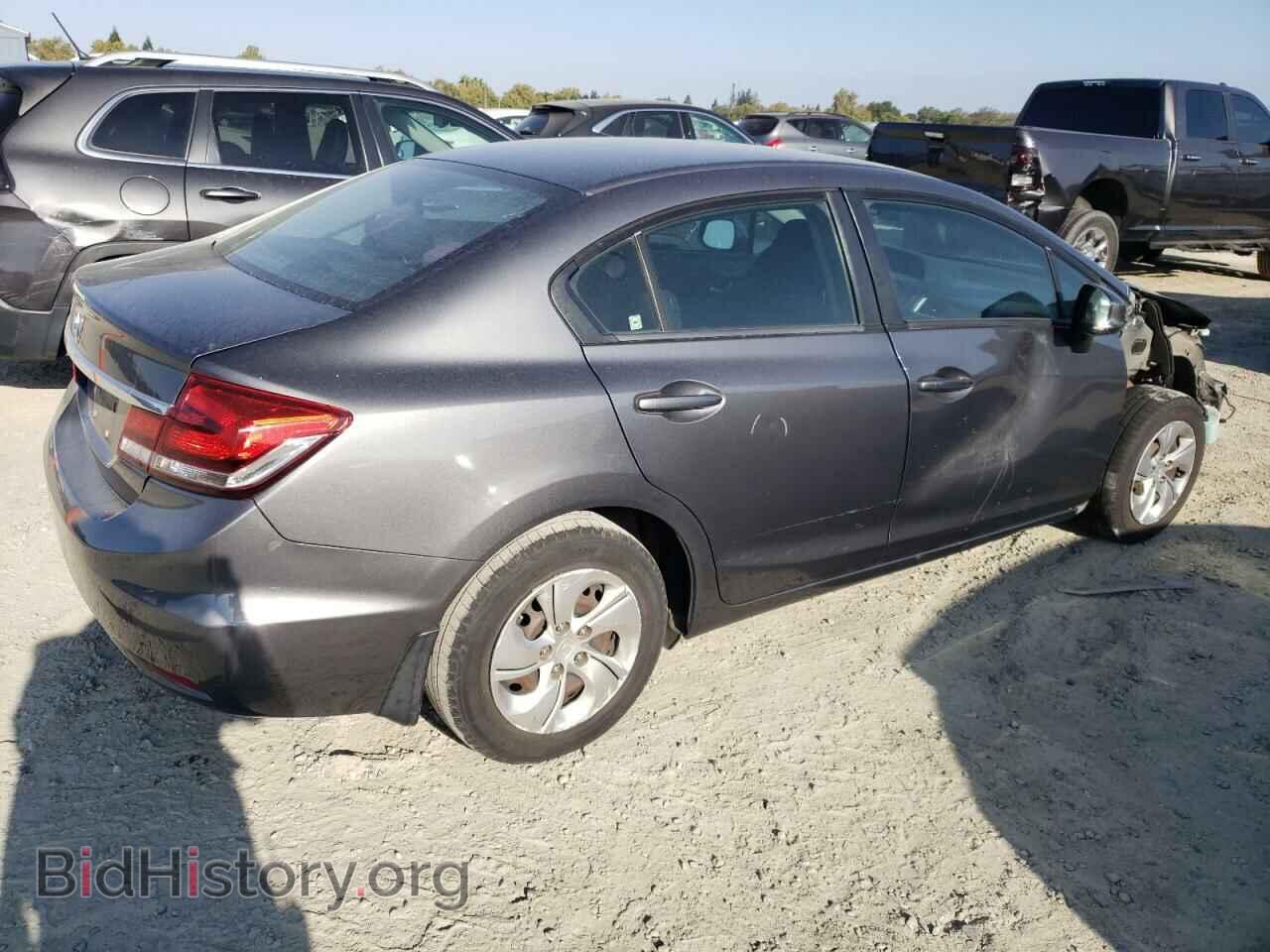 2013 HONDA CIVIC - VIN: 19XFB2F50DE246627 - Фото 3