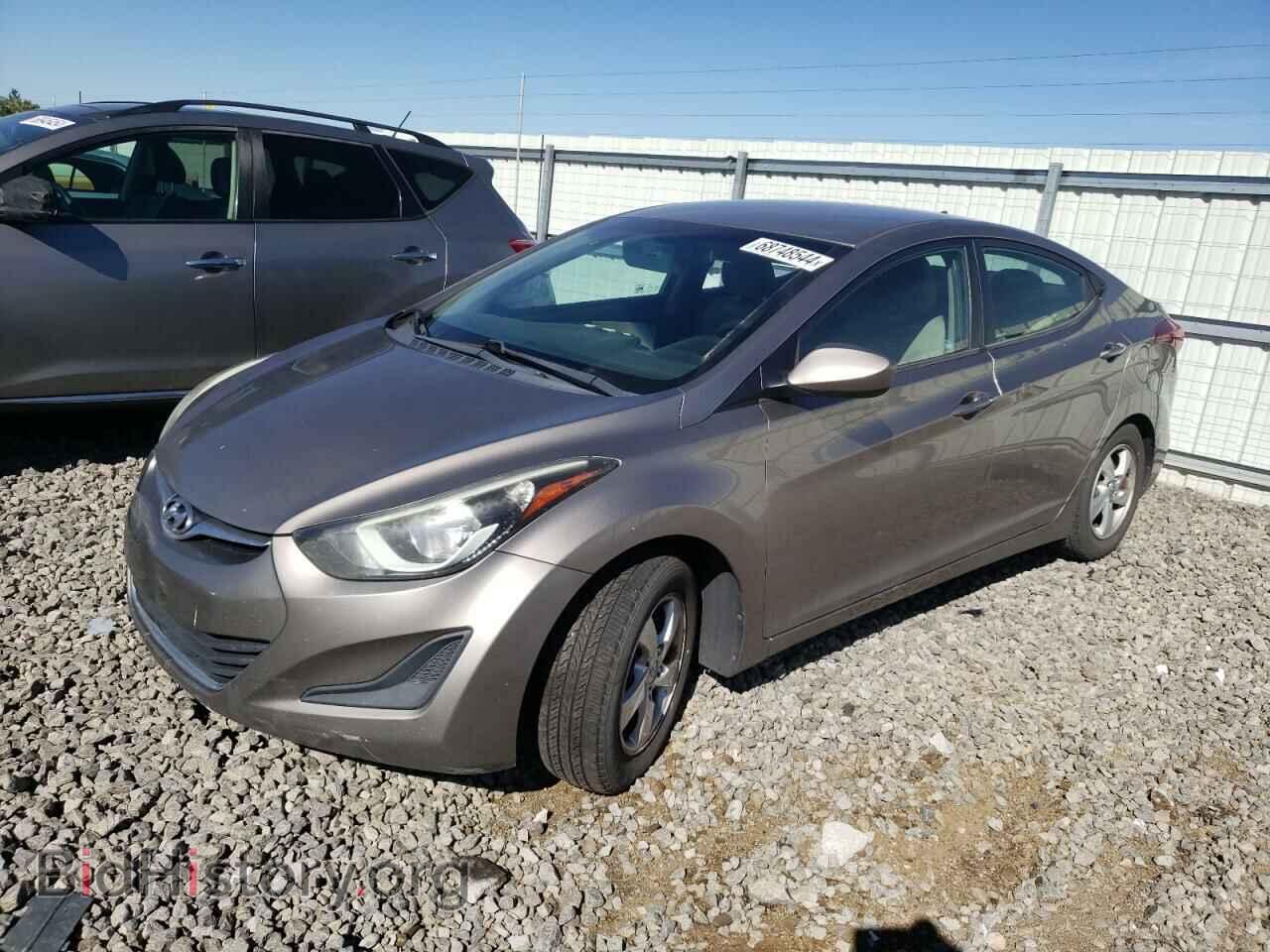 Photo 5NPDH4AE2EH516740 - HYUNDAI ELANTRA 2014