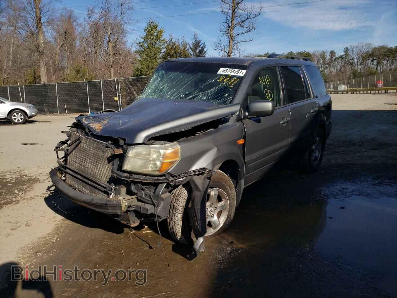 2007 HONDA PILOT - VIN: 5FNYF28797B002176 - Фото 2
