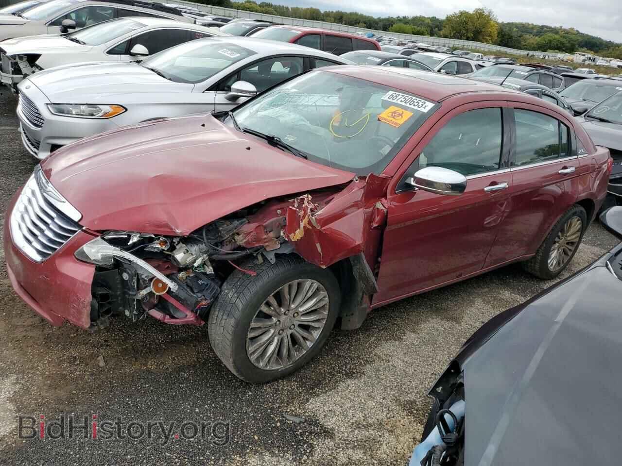 Фотография 1C3CCBCB3CN307607 - CHRYSLER 200 2012
