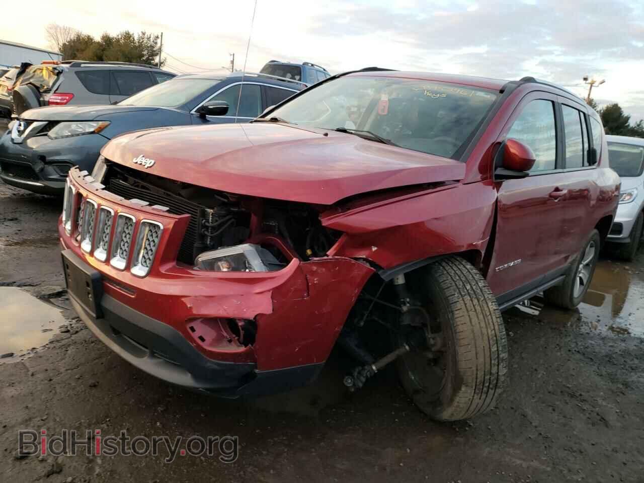2017 JEEP COMPASS - VIN: 1C4NJDEB6HD129658 - Фото 2