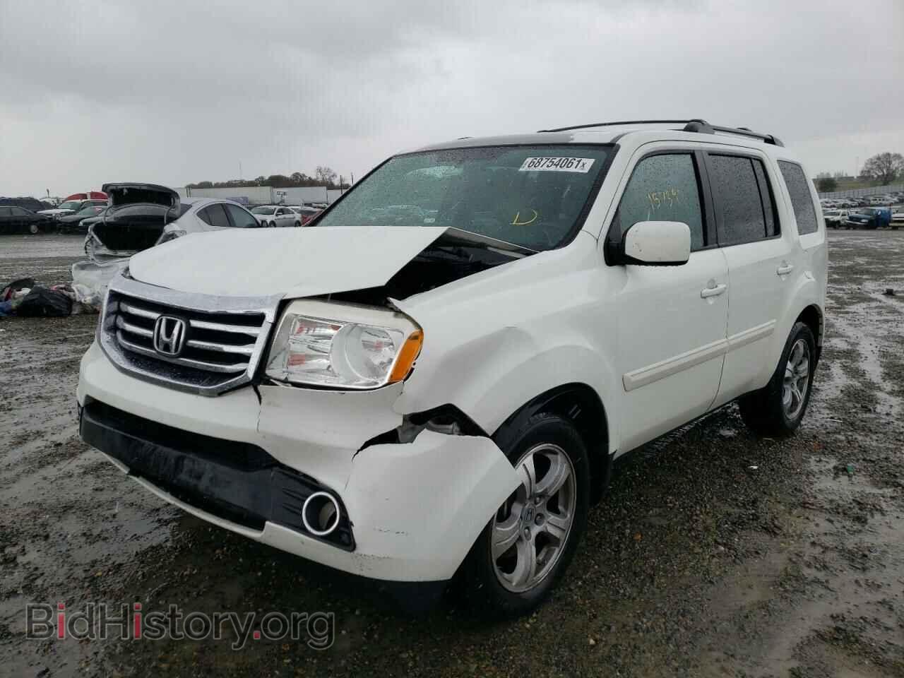 2014 HONDA PILOT - VIN: 5FNYF4H64EB001517 - Фото 2