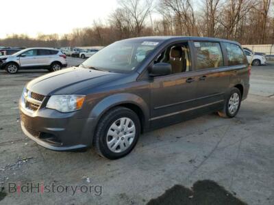 2015 Dodge CARAVAN Grand Cara, charcoal — VIN 2C4RDGBG0FR607092, Copart