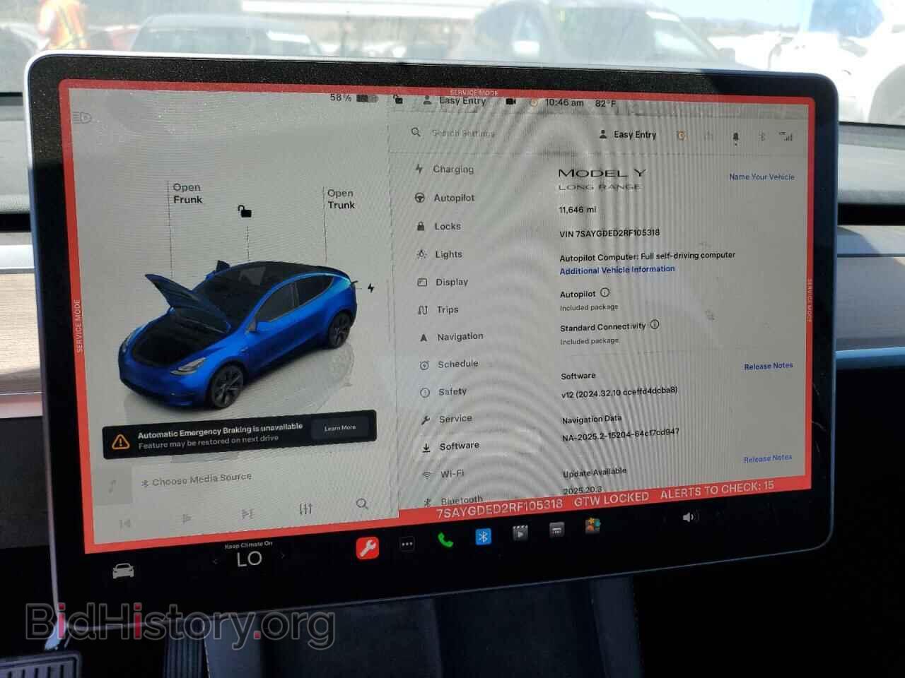 2024 TESLA MODEL Y - VIN: 7SAYGDED2RF105318 - Photo 9