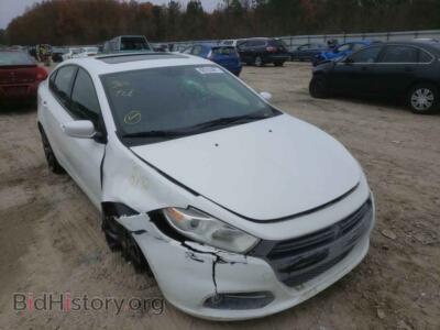2013 Dodge DART Dart SXT, белый — VIN 1C3CDFBA6DD322865, Copart