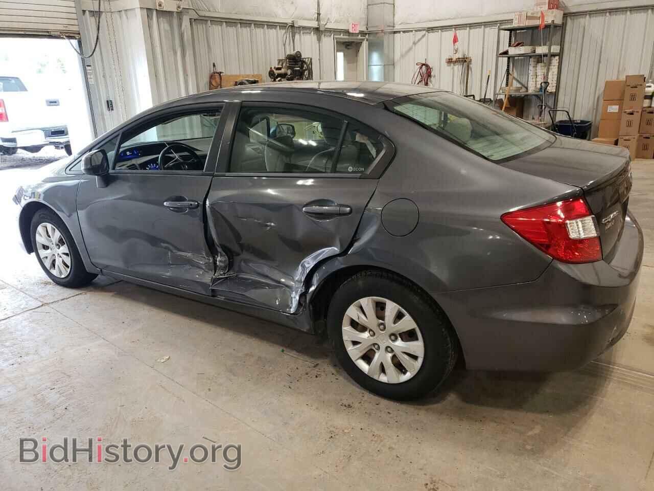 2012 HONDA CIVIC - VIN: 2HGFB2E54CH549447 - Фото 2