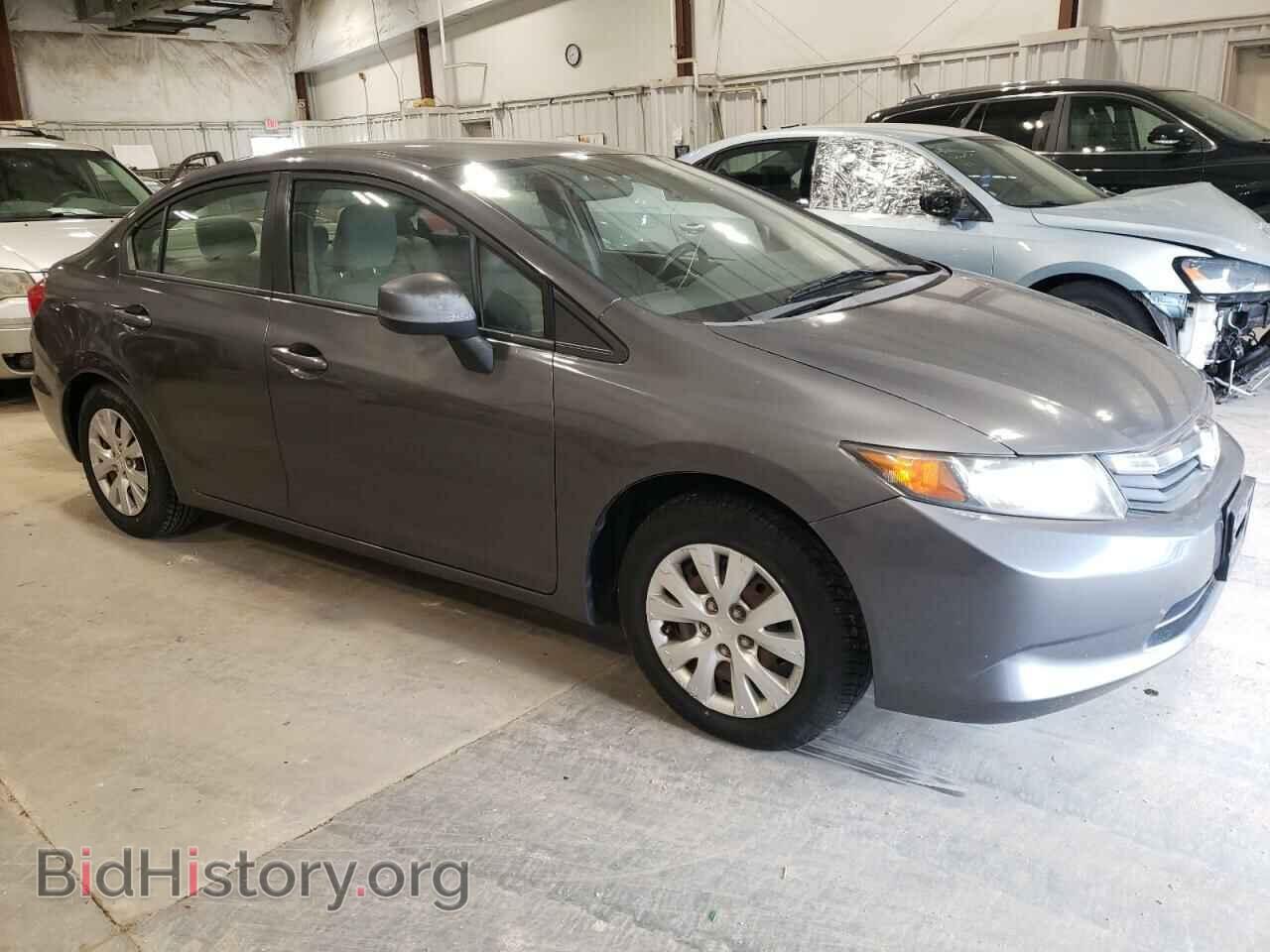 2012 HONDA CIVIC - VIN: 2HGFB2E54CH549447 - Фото 4