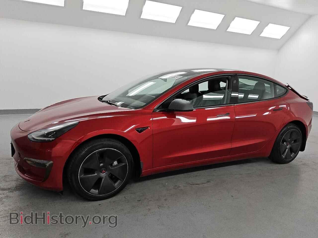 Photo 5YJ3E1EA5MF047537 - TESLA MODEL 3 2021