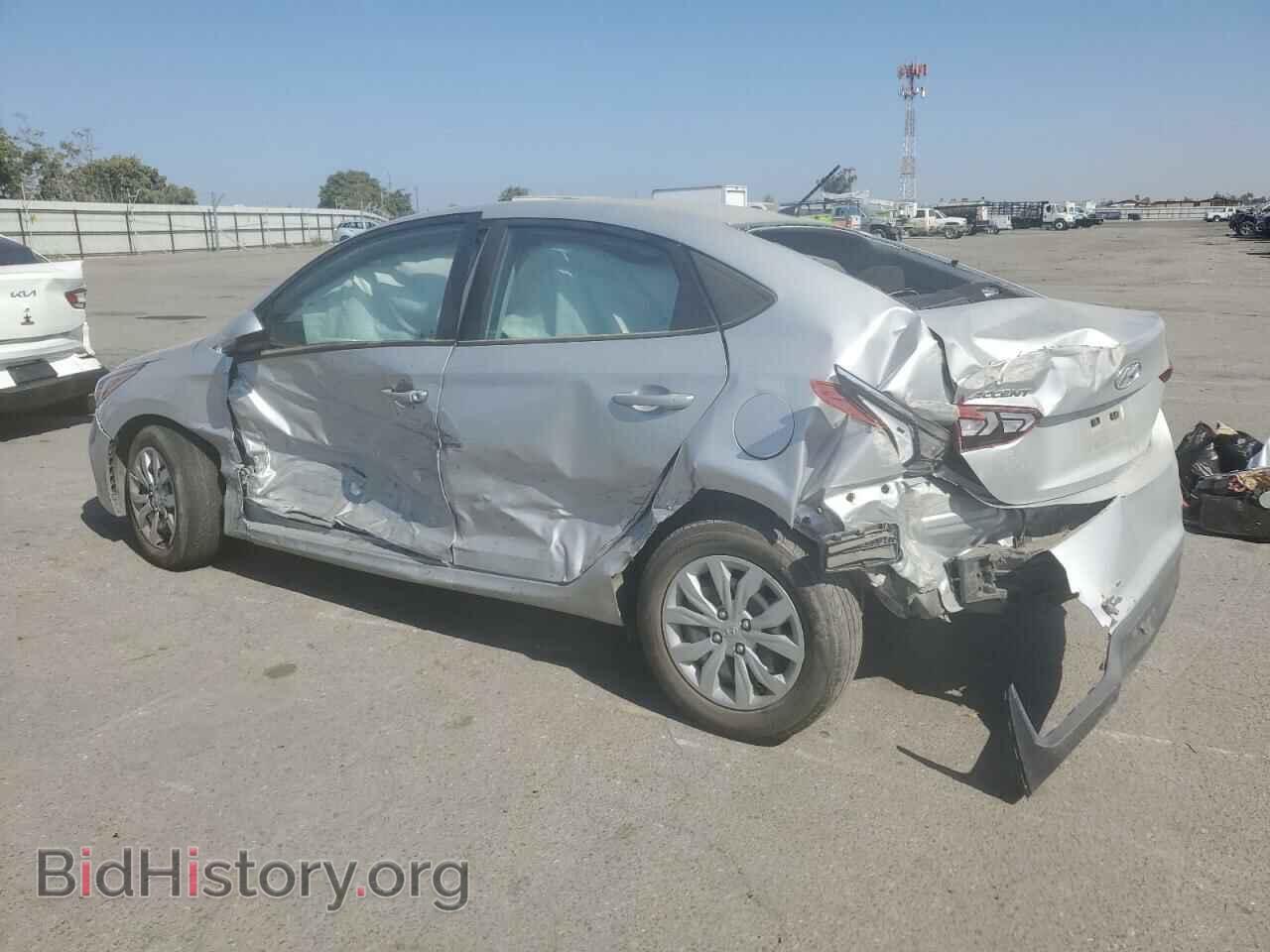 2022 HYUNDAI ACCENT - VIN: 3KPC24A67NE186801 - Фото 2