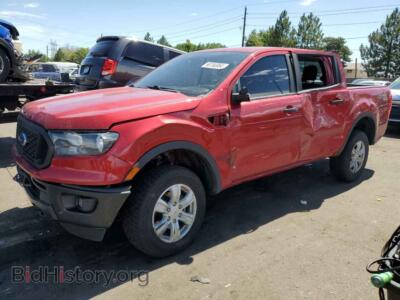 2021 Ford RANGER XL, red — VIN 1FTER4FH1MLD23199, Copart