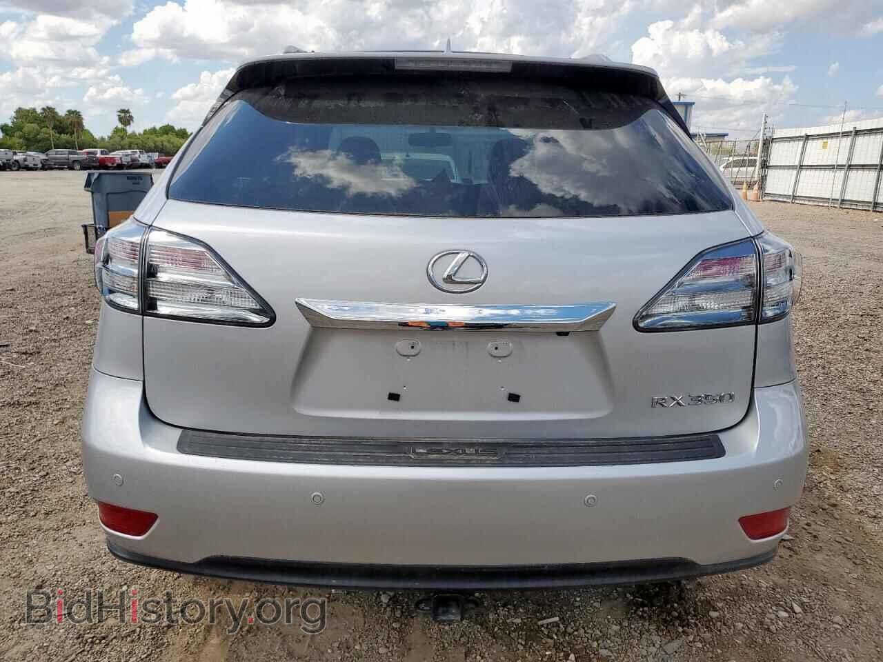 2012 LEXUS RX350 - VIN: JTJBK1BA3C2019565 - Фото 6