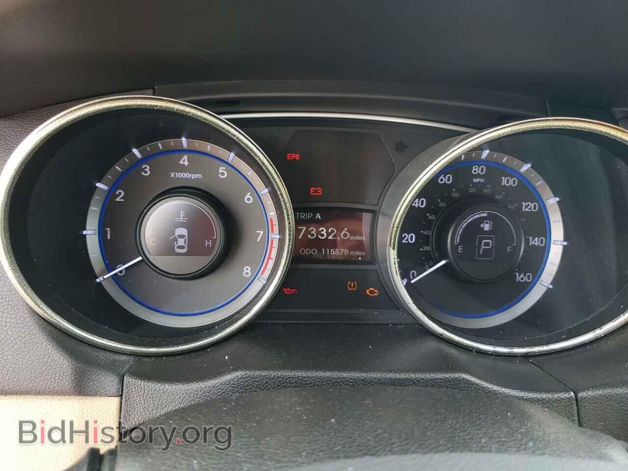 2012 HYUNDAI SONATA - VIN: 5NPEB4AC9CH434280 - Фото 9