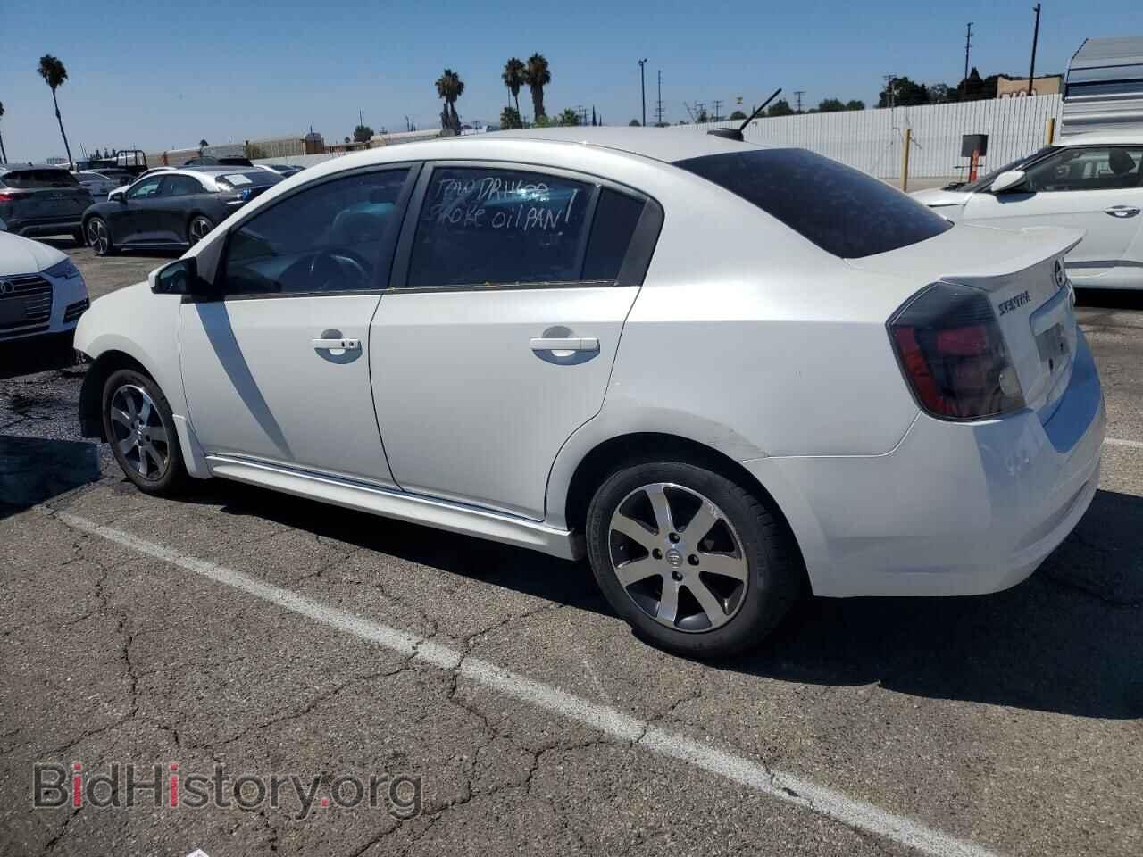 2012 NISSAN SENTRA - VIN: 3N1AB6AP1CL710046 - Фото 2